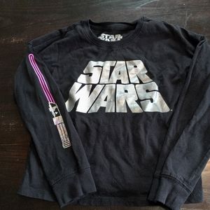 Star Wars Girls Tee Shirt SZ 7/8